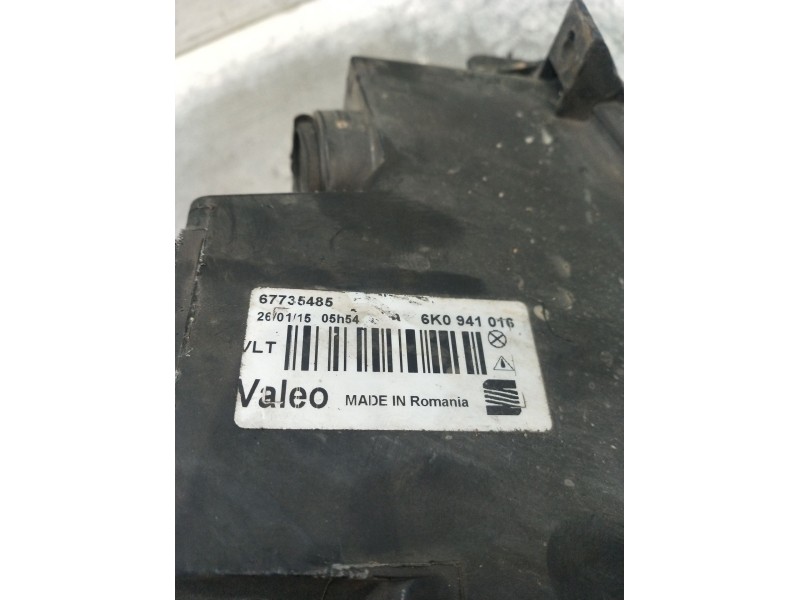 Recambio de faro derecho para seat ibiza ii (6k1) 1.9 tdi referencia OEM IAM 6K0941016 67735485 VER FOTOS