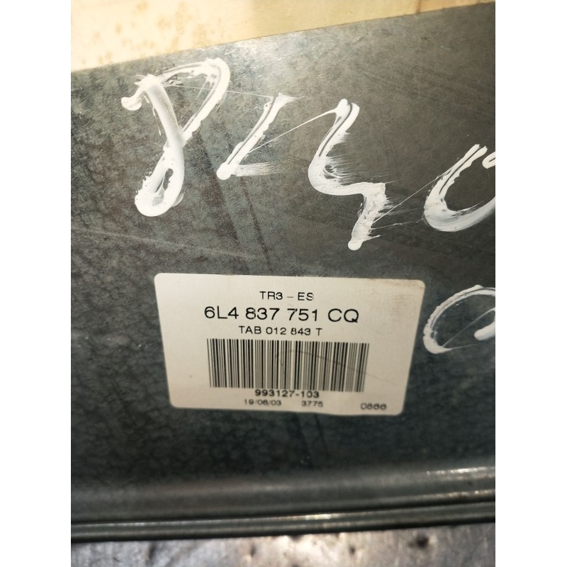 Recambio de elevalunas delantero izquierdo para seat cordoba (6l2) 1.9 tdi referencia OEM IAM 6L4837751CQ 5P 