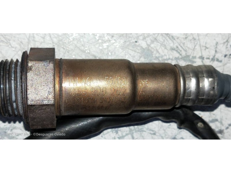 Recambio de sonda lambda para seat altea xl (5p5) freetrack 4x4 referencia OEM IAM 03G906262 0281004042 