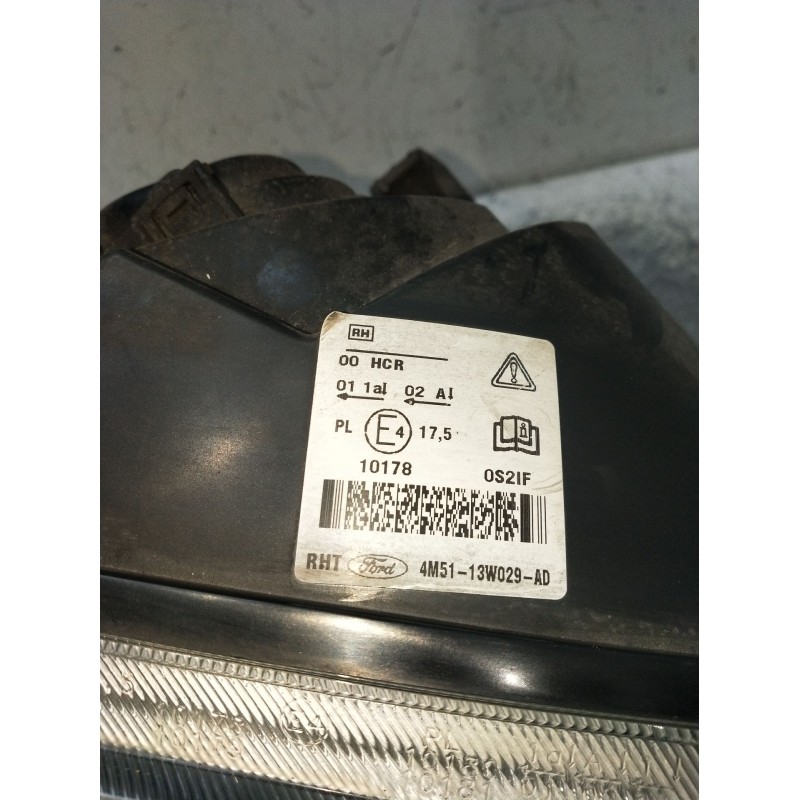 Recambio de faro derecho para ford focus ii (da_, hcp, dp) 1.6 tdci referencia OEM IAM 4M5113W029AD  05