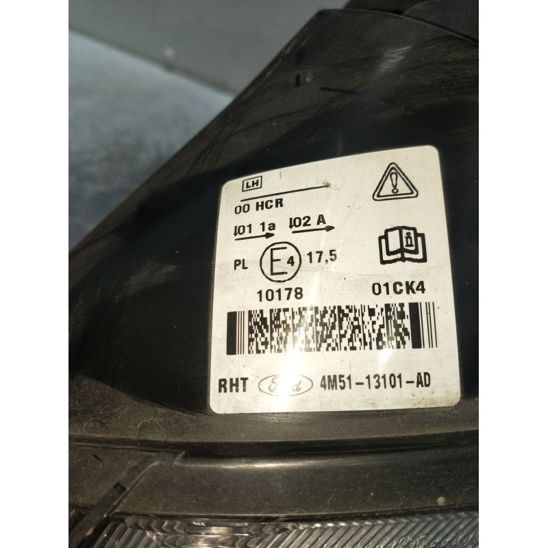 Recambio de faro izquierdo para ford focus ii (da_, hcp, dp) 1.6 tdci referencia OEM IAM 4M5113101AD  05