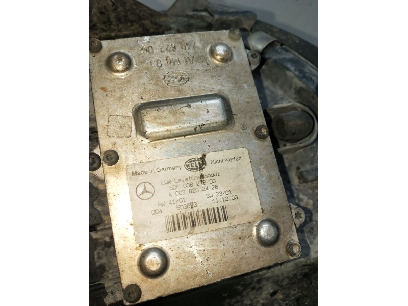 Recambio de faro derecho para mercedes-benz clase e (w211) berlina e 320 cdi (211.026) referencia OEM IAM A0028202426 5DF0082790