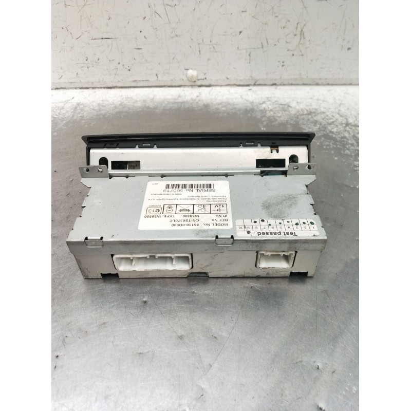 Recambio de pantalla multifuncion para toyota yaris (ncp1/nlp1/scp1) 1.4 turbodiesel cat referencia OEM IAM 861100D040 CNTS0370L