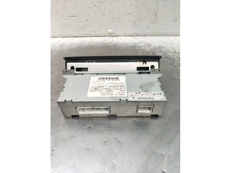 Recambio de pantalla multifuncion para toyota yaris (ncp1/nlp1/scp1) 1.4 turbodiesel cat referencia OEM IAM 861100D040 CNTS0370L