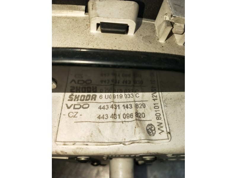 Recambio de cuadro instrumentos para skoda felicia combi ( 795) lx referencia OEM IAM 6U0919033C 443431143820 443431096820 97