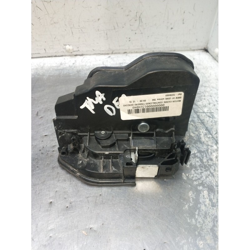 Recambio de motor cierre centralizado trasero derecho para bmw x1 (e84) xdrive 18d referencia OEM IAM 7229460  