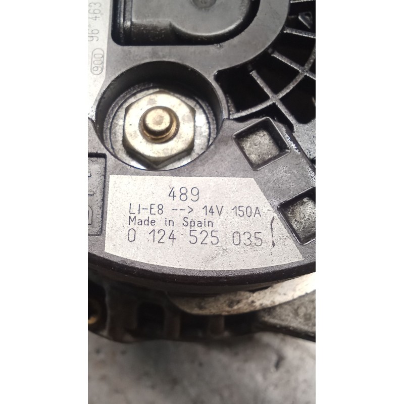 Recambio de alternador para citroën c4 i (lc_) 1.6 hdi referencia OEM IAM 9646321880 0124525035 150A 04