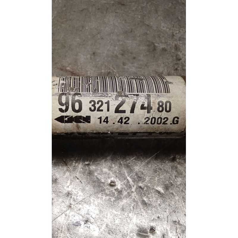 Recambio de transmision delantera izquierda para peugeot 306 (7b, n3, n5) 1.6 referencia OEM IAM 9632127480  00