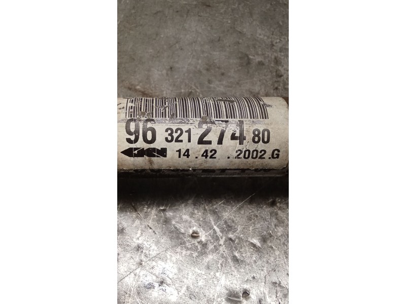 Recambio de transmision delantera izquierda para peugeot 306 (7b, n3, n5) 1.6 referencia OEM IAM 9632127480  00