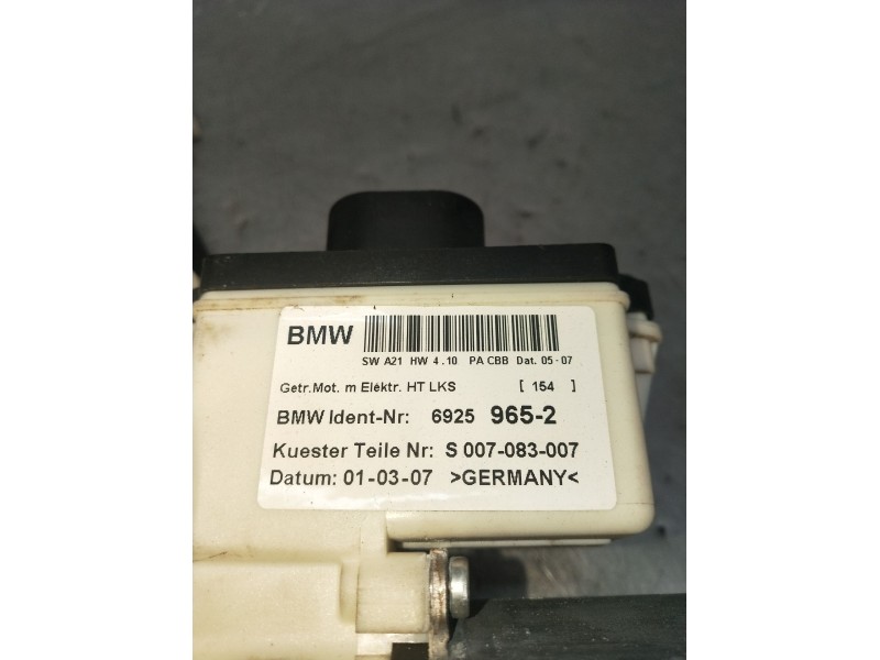 Recambio de elevalunas trasero izquierdo para bmw x3 (e83) 3.0 d referencia OEM IAM 69259652 S007083007 5P 07