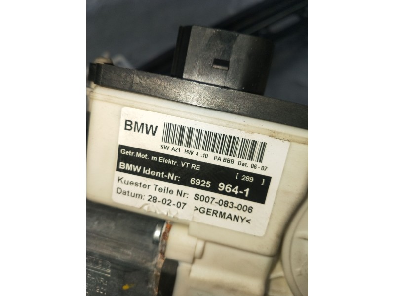 Recambio de elevalunas delantero derecho para bmw x3 (e83) 3.0 d referencia OEM IAM 69259641 S007083006 5P 07
