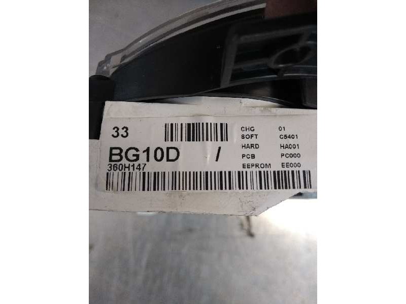 Recambio de cuadro instrumentos para nissan micra (k12e) 1.4 cat referencia OEM IAM BG10D 360H147 33