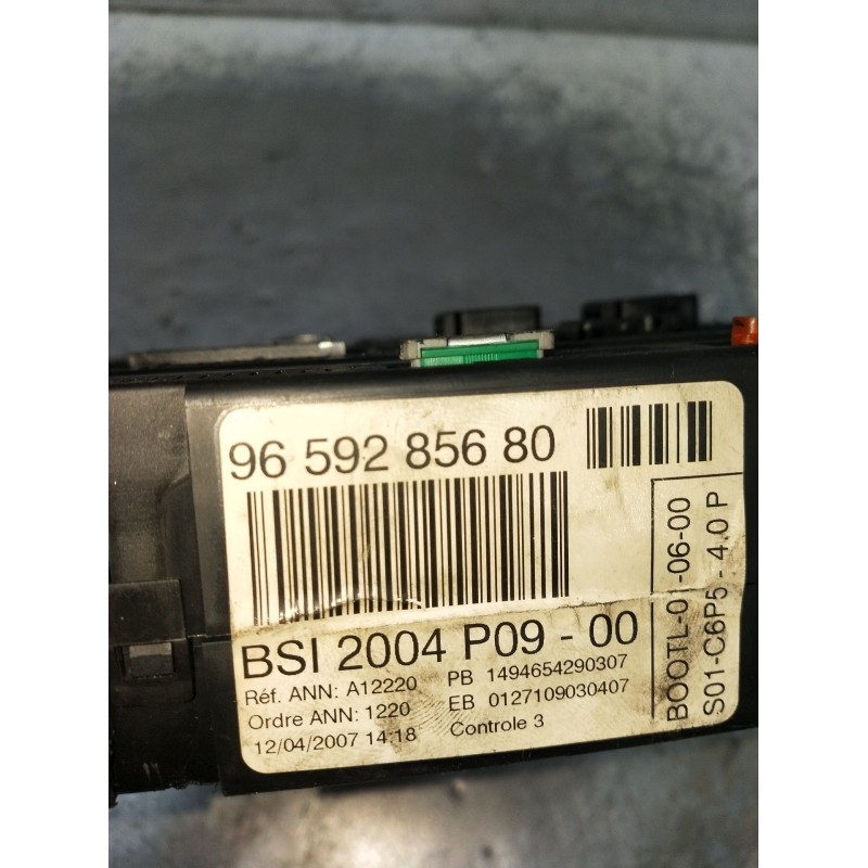 Recambio de caja reles / fusibles para citroën c4 i (lc_) 1.6 hdi referencia OEM IAM 9659285680 BSI2004P0900 