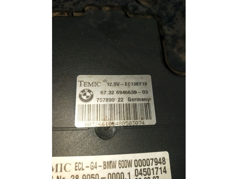 Recambio de electroventilador para bmw x3 (e83) 3.0 d referencia OEM IAM 6732694663803 75789022 07