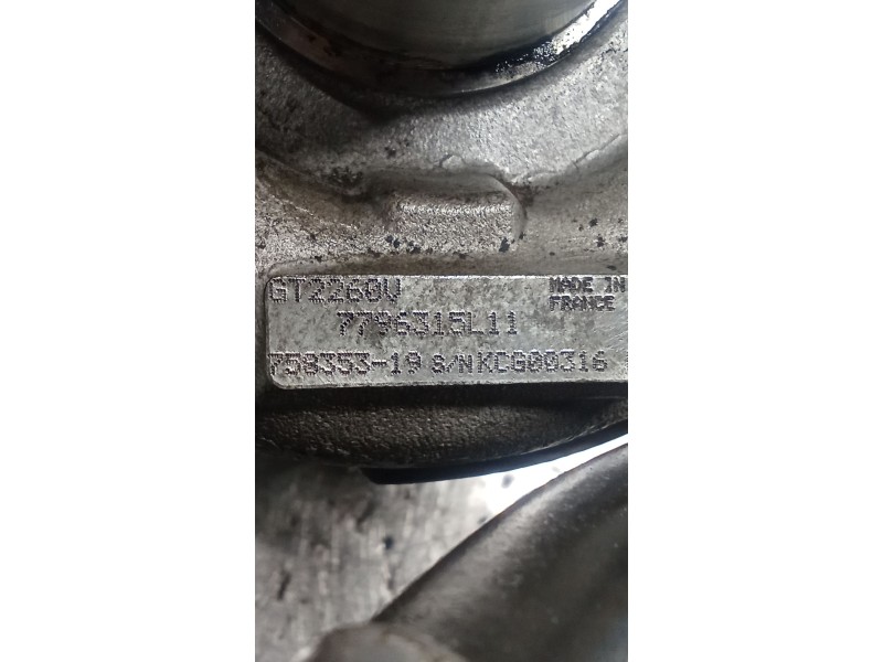 Recambio de turbocompresor para bmw x3 (e83) 3.0 d referencia OEM IAM 75835319 GT2260V 