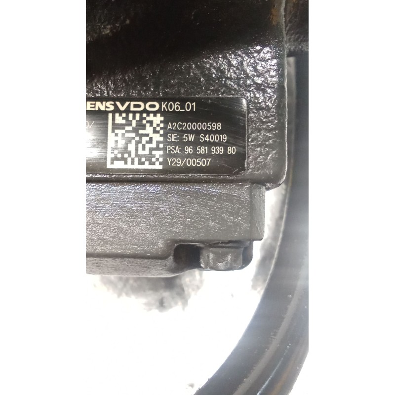 Recambio de bomba inyeccion para peugeot 407 (6d_) 2.0 hdi 135 (6drhrh, 6drhre, 6drhrg, 6drhrj) referencia OEM IAM 9658193980  S