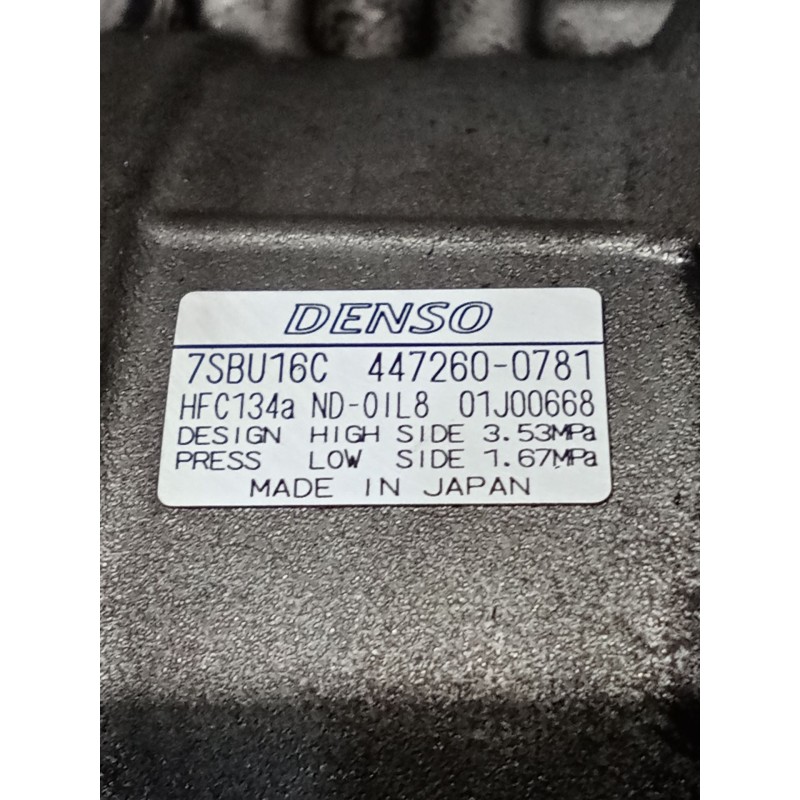 Recambio de compresor aire acondicionado para bmw x3 (e83) 3.0 d referencia OEM IAM 4472600781  06