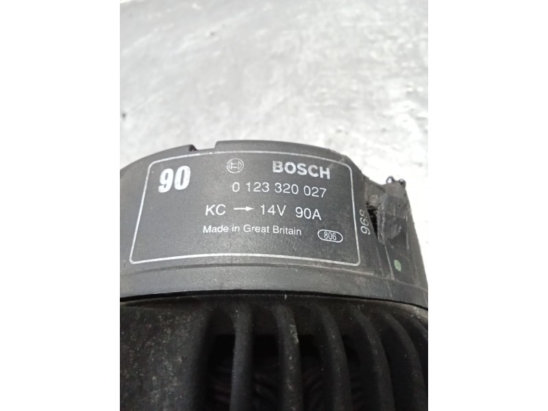 Recambio de alternador para seat cordoba (6k1, 6k2) 1.9 tdi referencia OEM IAM 0123320027 90A 97