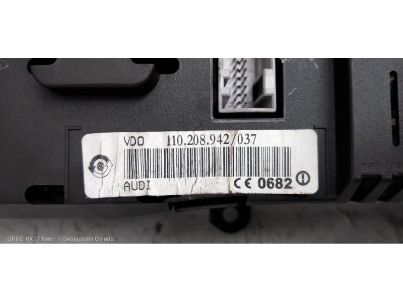 Recambio de cuadro instrumentos para audi a4 avant (b5) 2.5 tdi referencia OEM IAM 8D0920931TX 110208942037 