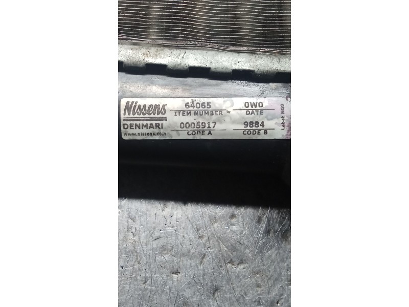 Recambio de radiador agua para skoda felicia combi ( 795) lx referencia OEM IAM 64065  97