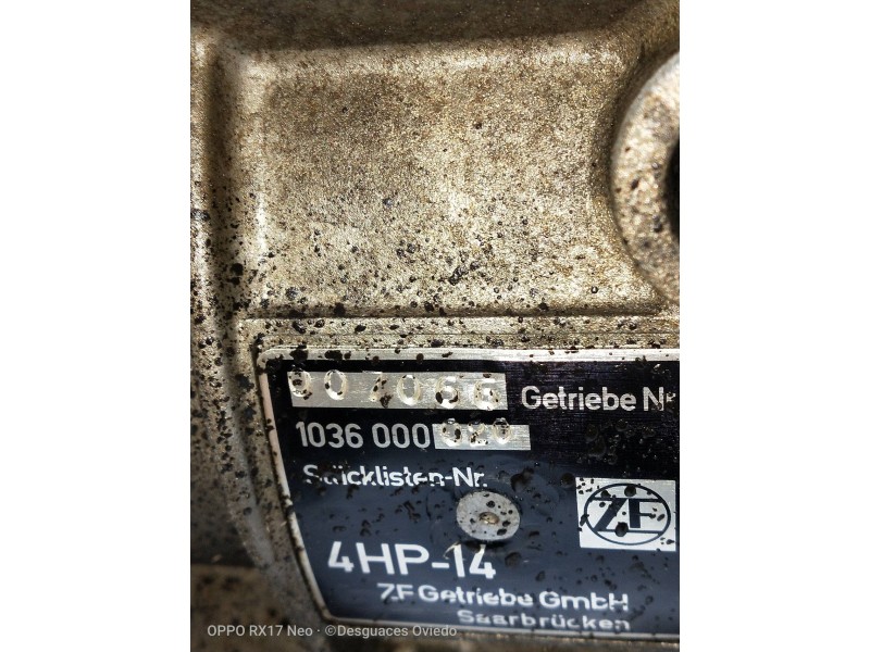 Recambio de caja cambios para citroen bx berlina referencia OEM IAM 4HP14 0070066  Recambio de caja cambios para citroen bx berlina referencia OEM IAM 4HP14 0070066