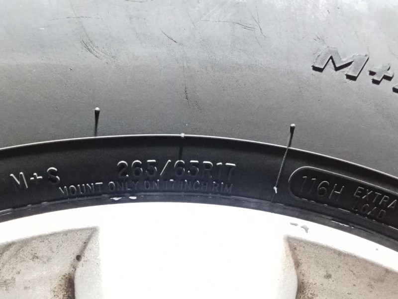 Recambio de juego llantas para mitsubishi montero iv (v8_w, v9_w) 3.2 di-d 4wd (v98w, v88w) referencia OEM IAM 265/65 R17 116H  