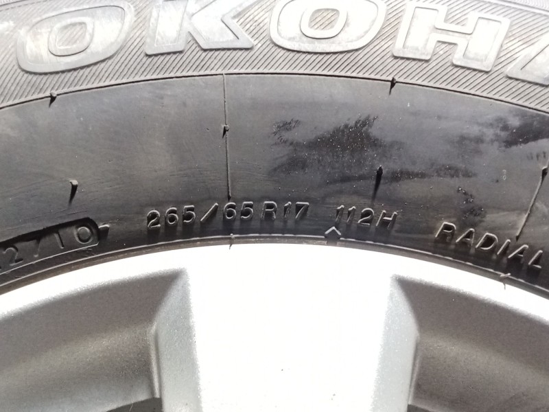 Recambio de juego llantas para mitsubishi montero iv (v8_w, v9_w) 3.2 di-d 4wd (v98w, v88w) referencia OEM IAM 265/65 R17 116H  