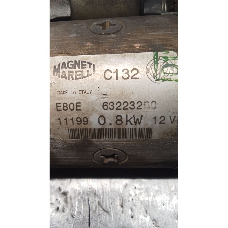 Recambio de motor arranque para fiat punto (176_) 60 1.2 (176ap, 176ar, 176aq, 176bb) referencia OEM IAM 632232500  