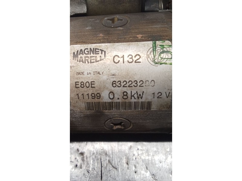 Recambio de motor arranque para fiat punto (176_) 60 1.2 (176ap, 176ar, 176aq, 176bb) referencia OEM IAM 632232500  