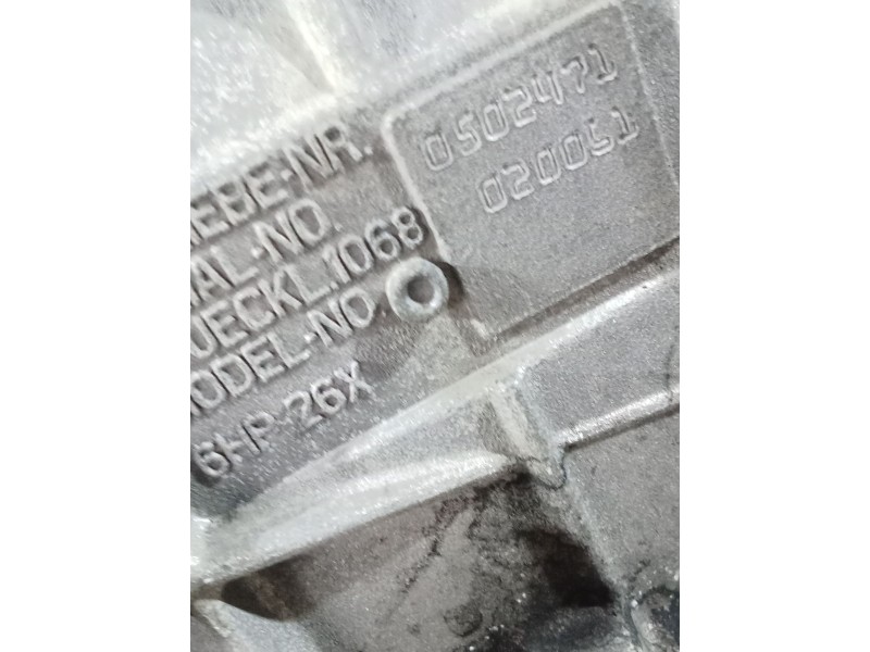 Recambio de caja cambios para bmw x3 (e83) 3.0 d referencia OEM IAM 6HP26X AUTOMAT 0502471 020061