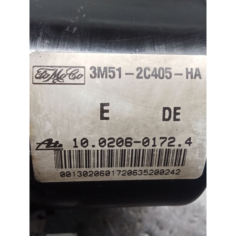 Recambio de abs para mazda 3 sedán (bk) 1.6 di turbo (bk12y) referencia OEM IAM 10096001153 3M512C405HA 10020601724