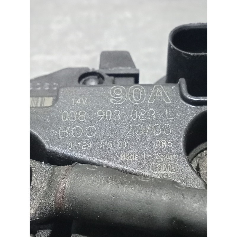 Recambio de alternador para seat toledo ii (1m2) 1.9 tdi referencia OEM IAM 0389030231L 0124325001 99 90A