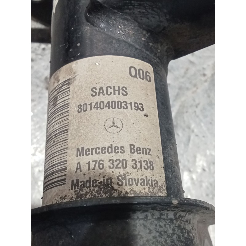Recambio de amortiguador delantero izquierdo para mercedes-benz clase cla (w117) shooting brake referencia OEM IAM A1763203138  
