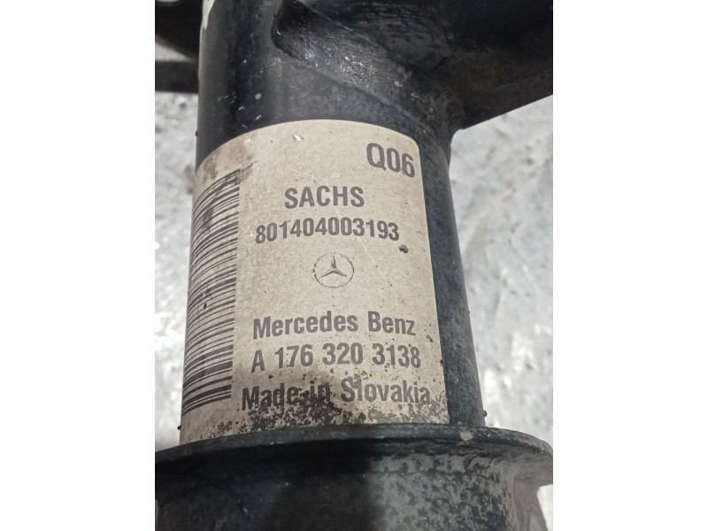 Recambio de amortiguador delantero izquierdo para mercedes-benz clase cla (w117) shooting brake referencia OEM IAM A1763203138  