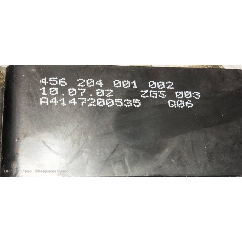 Recambio de motor cierre centralizado delantero derecho para mercedes vaneo (w414) furgoneta compacta 1.7 cdi vaneo (414.700) re