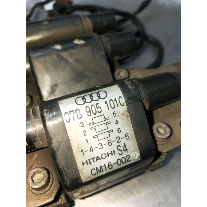 Recambio de bobina encendido para audi a4 berlina (b5) 2.6 v6 cat (abc) referencia OEM IAM 078905101C CM16002 