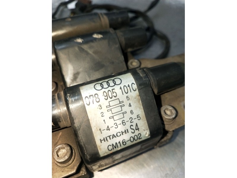 Recambio de bobina encendido para audi a4 berlina (b5) 2.6 v6 cat (abc) referencia OEM IAM 078905101C CM16002 