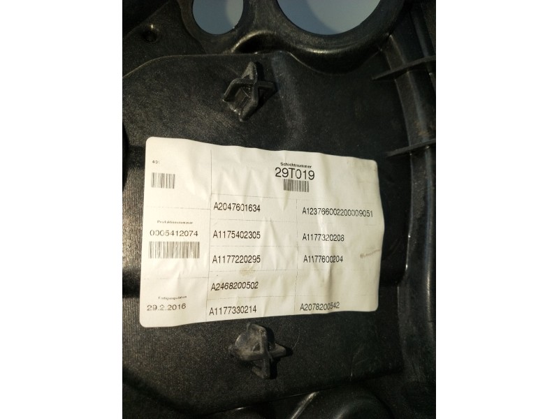 Recambio de elevalunas trasero derecho para mercedes-benz clase cla (w117) shooting brake referencia OEM IAM A2047601634 5P A117