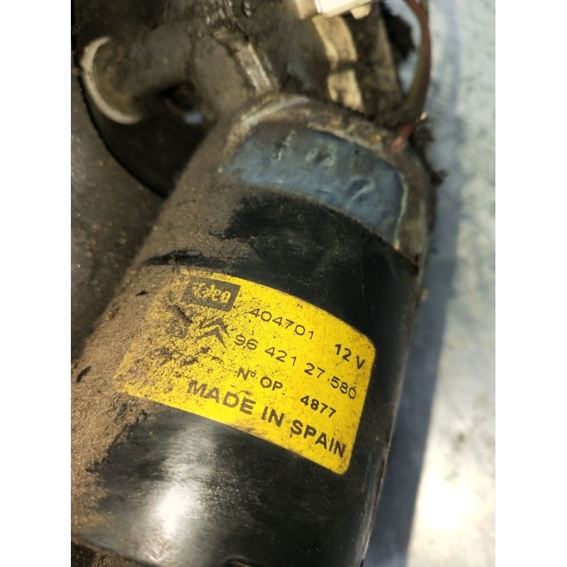 Recambio de motor limpia delantero para citroën berlingo / berlingo first monospace (mf_, gjk_, gfk_) 1.9 d (mfwjz) referencia O