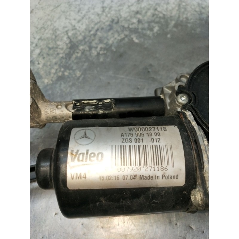 Recambio de motor limpia delantero para mercedes-benz clase cla (w117) shooting brake referencia OEM IAM A1769061800 ZGS001012 W