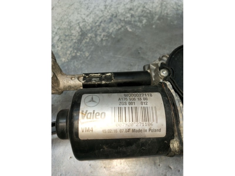 Recambio de motor limpia delantero para mercedes-benz clase cla (w117) shooting brake referencia OEM IAM A1769061800 ZGS001012 W