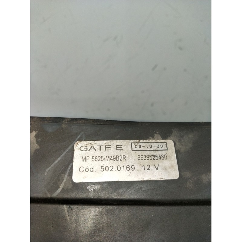 Recambio de electroventilador para citroën berlingo / berlingo first monospace (mf_, gjk_, gfk_) 1.9 d (mfwjz) referencia OEM IA