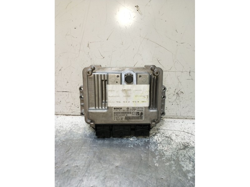 Recambio de centralita motor uce para citroën c4 i (lc_) 1.6 hdi referencia OEM IAM 0281011863 9651291480 1039S06206 EDC16C34 04