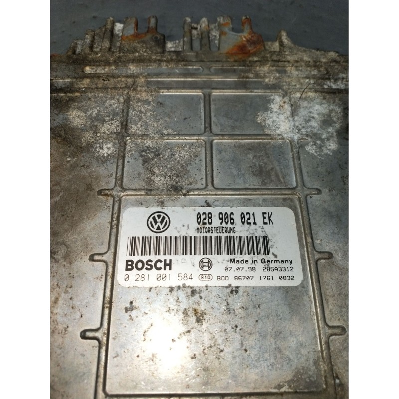 Recambio de centralita motor uce para seat cordoba (6k1, 6k2) 1.9 tdi referencia OEM IAM 0281001584 028906021EK 28SA3312 97