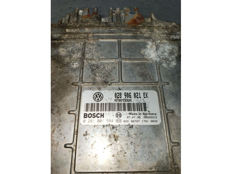 Recambio de centralita motor uce para seat cordoba (6k1, 6k2) 1.9 tdi referencia OEM IAM 0281001584 028906021EK 28SA3312 97