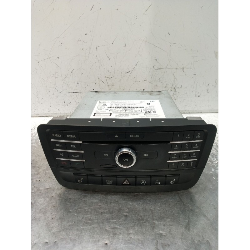 Recambio de sistema audio / radio cd para mercedes-benz clase cla (w117) shooting brake referencia OEM IAM A2469002318 A24690111