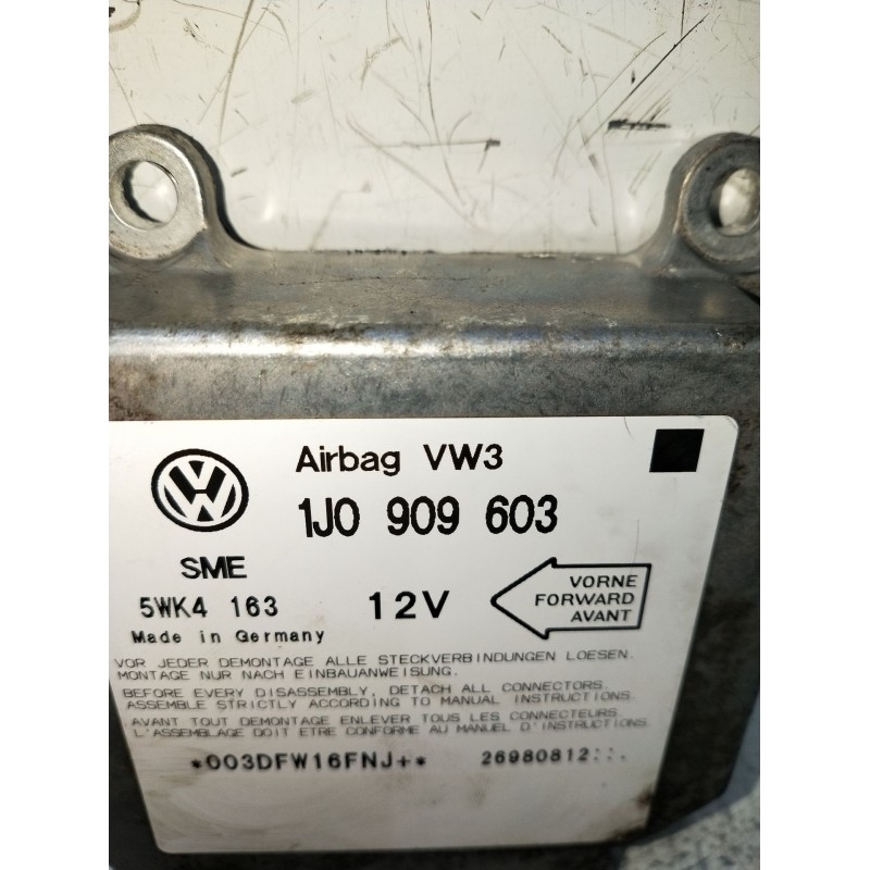 Recambio de kit airbag para seat cordoba (6k1, 6k2) 1.9 tdi referencia OEM IAM 1J0909603 5WK4163 97