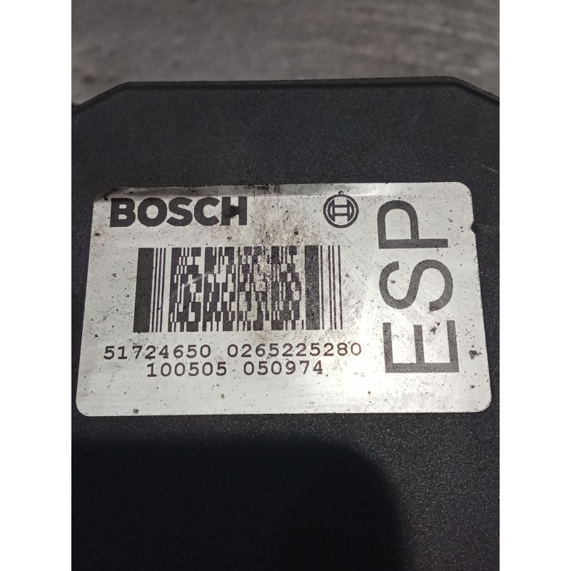 Recambio de abs para alfa romeo 156 sportwagon (932_) 1.9 jtd (932b2b, 932b2c) referencia OEM IAM 0265225280 0265950127 02652252