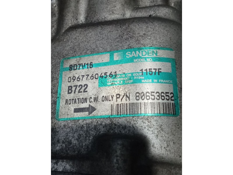 Recambio de compresor aire acondicionado para alfa romeo 156 sportwagon (932_) 1.9 jtd (932b2b, 932b2c) referencia OEM IAM 09677