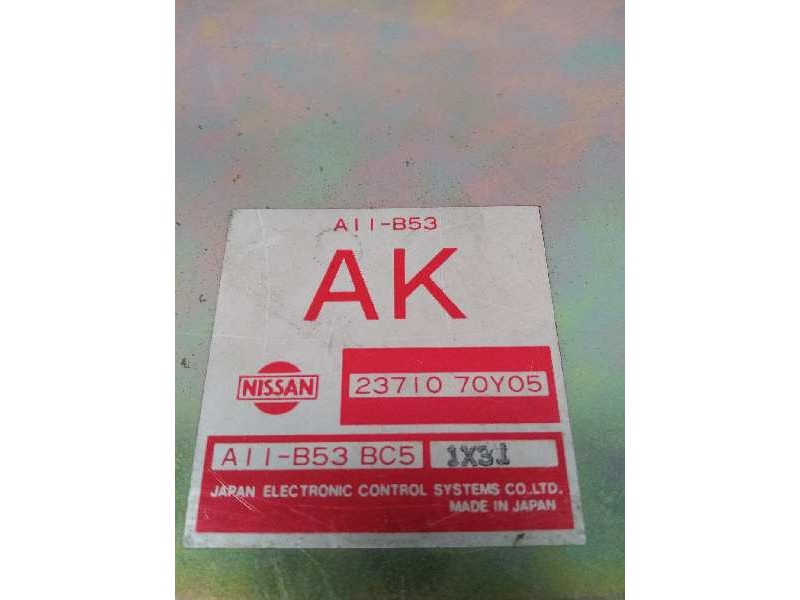 Recambio de centralita motor uce para nissan sunny berlina (n13) referencia OEM IAM 2371070Y05 A11B53 AK Recambio de centralita motor uce para nissan sunny berlina (n13) referencia OEM IAM 2371070Y05 A11B53 AK